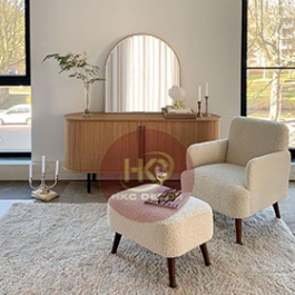 BỘ GHÊ SOFA 1 CHỖ & GHẾ ĐÔN